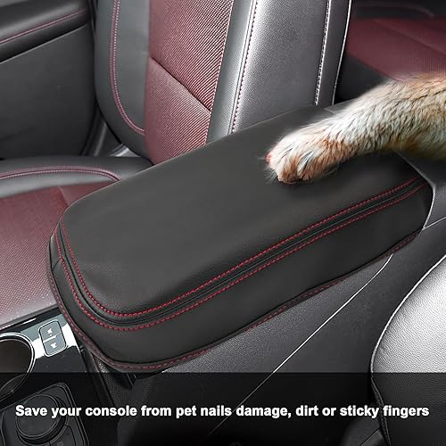 Vista 51 de SXCY Funda para reposabrazos Chevy Blazer 2019-2024 para Chevrolet Blazer 2024, accesorios 2019-2022 2023 2024, funda de consola central Blazer 2024