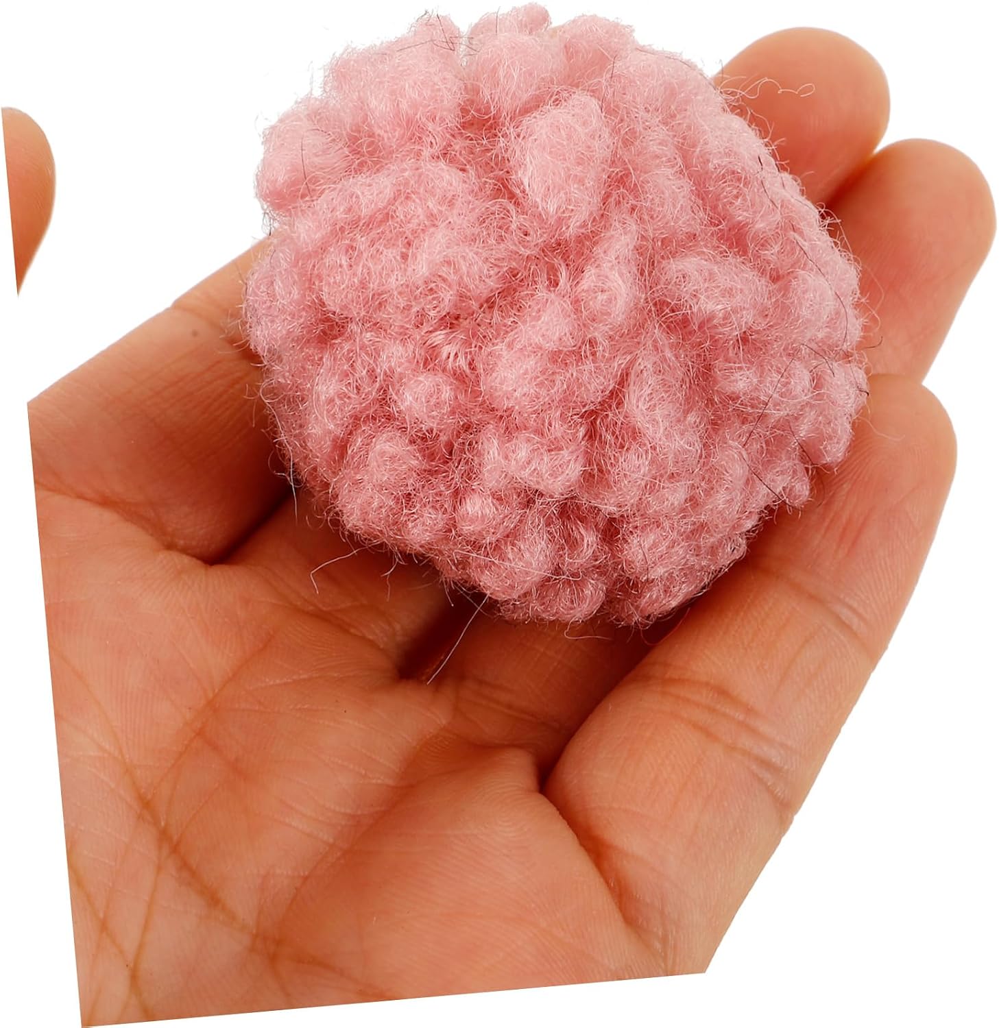 Angoily Pom Poms for Crafting Fluffy Balls for DIY Projects for Decorating Hats Clothes Bags and More
