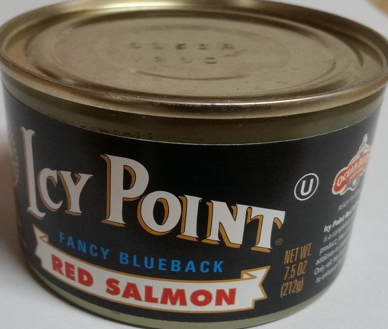 Icy Point Alaska Red Salmon (Sockeye), 7.5Ounce Cans (Pack
