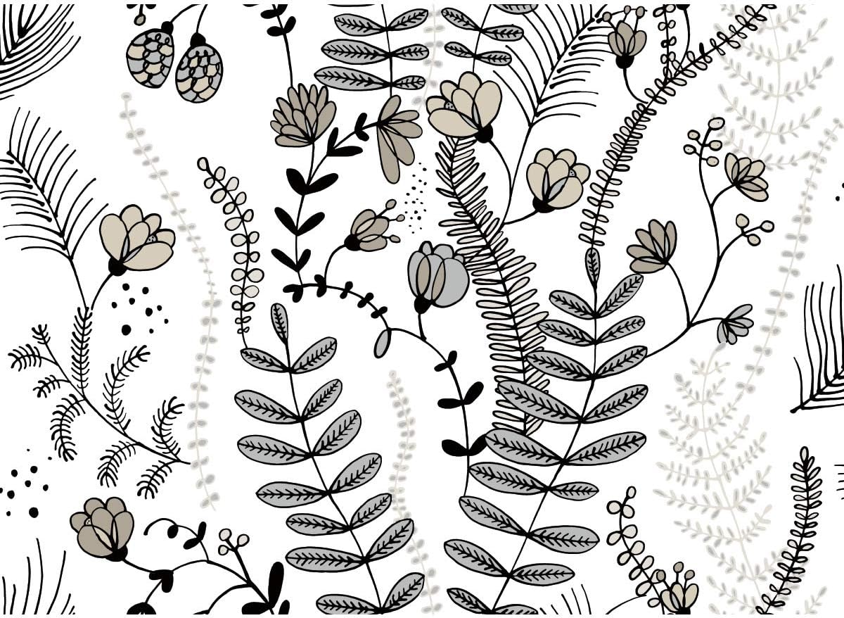 RoomMates RMK11541RL Finlayson Gray Verso Peel and Stick Wallpaper
