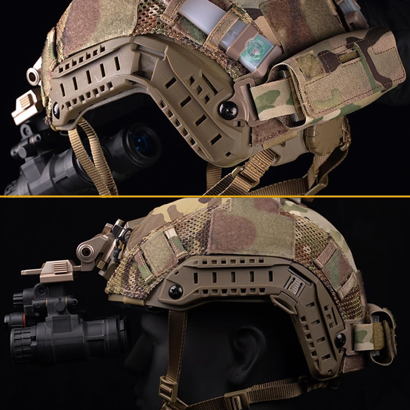 Sac de contrepoids tactique NVG avec cinq blocs de compteur pour OPS Fast BJ PJ MH