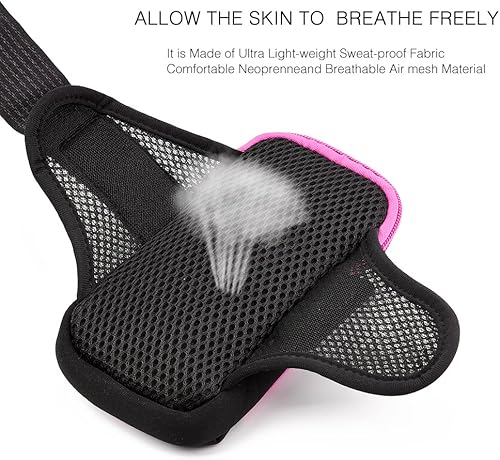 Miniatura 7 de Funda de transporte para teléfono celular, funda para brazalete, funda de viaje deportiva con tarjeta, bolsillo para llaves para Google Pixel 7,