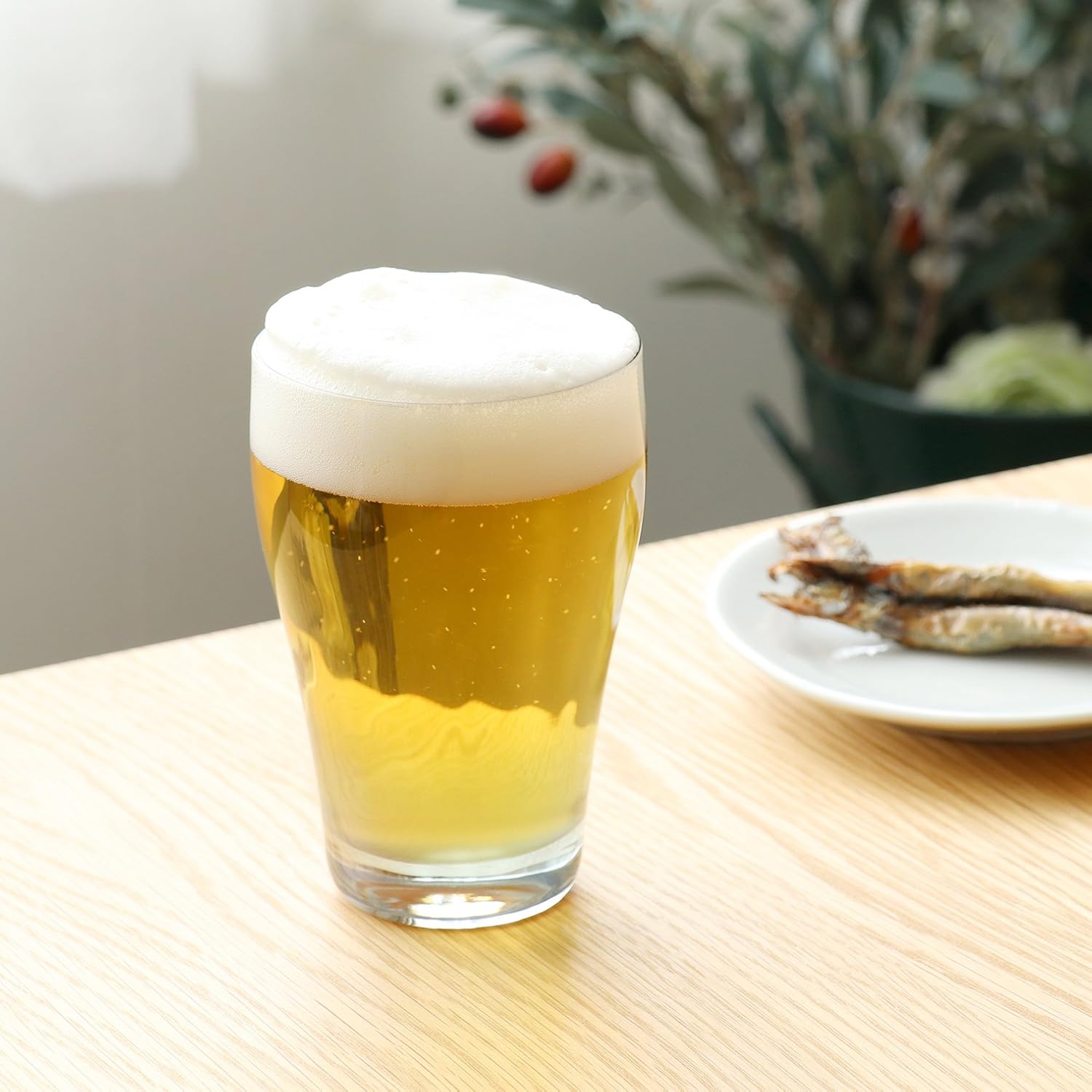 Aderia 9398 Foaming Molle Glass, Beer Glass, Blue, 10.1 fl oz (320 ml), Made in Japan, Wedding, Father's Day, Mother's Day, Gift, Birthday, Women's, Celebration, Men's, Beer, Stylish, Pint Craft, Pilsner, Popular Ranking, Creamy, Non-Alcohol