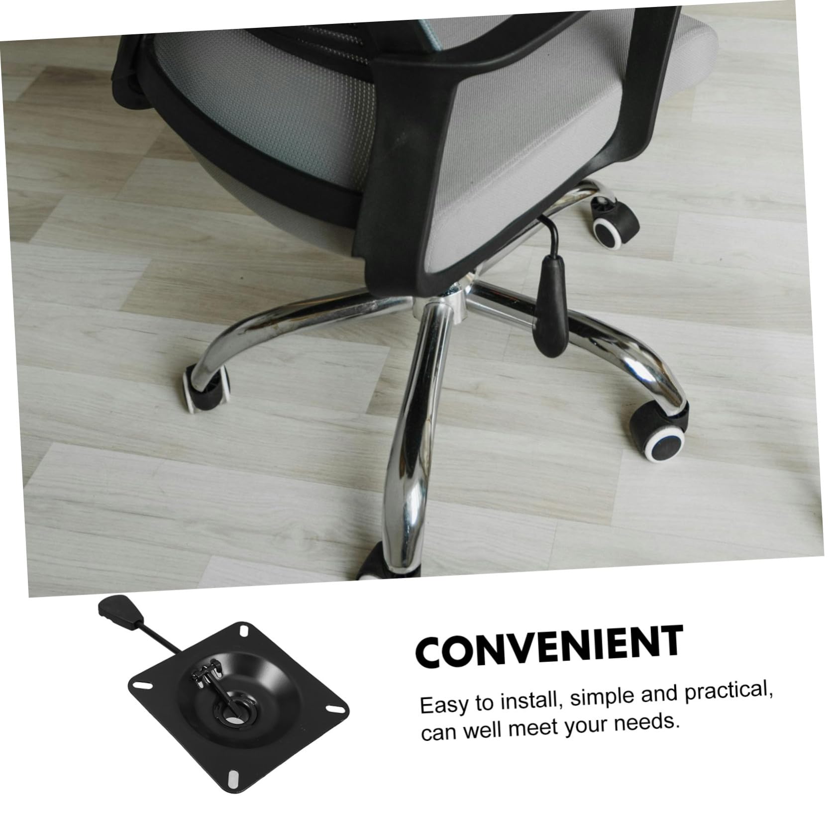 Mecanismo Ajustable de Inclinación y para Silla de Oficina con Base de Hierro Resistente Repuesto Duradero para Control de Asiento