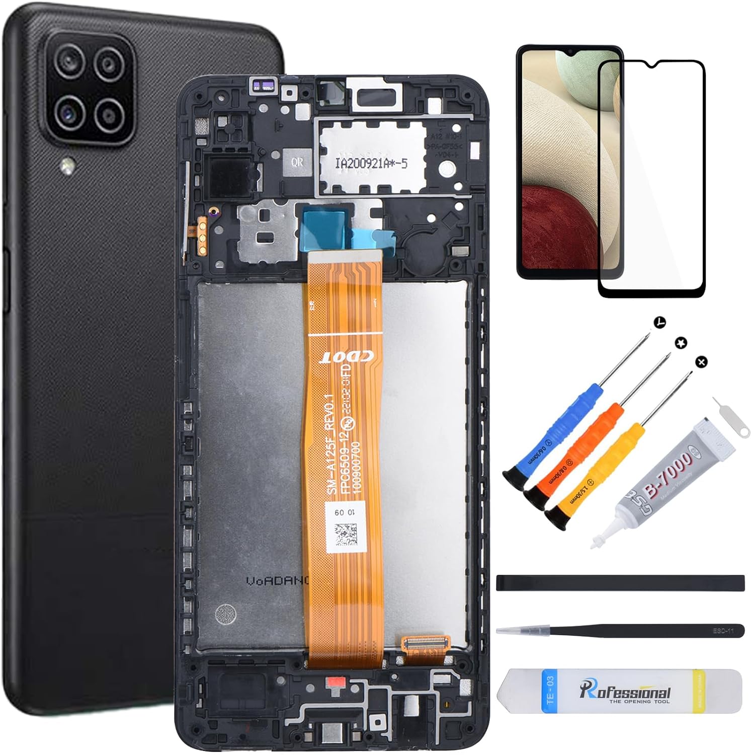 Amazon.com: for Samsung Galaxy A12 SM-A125U/A125F/A127DL Display ...
