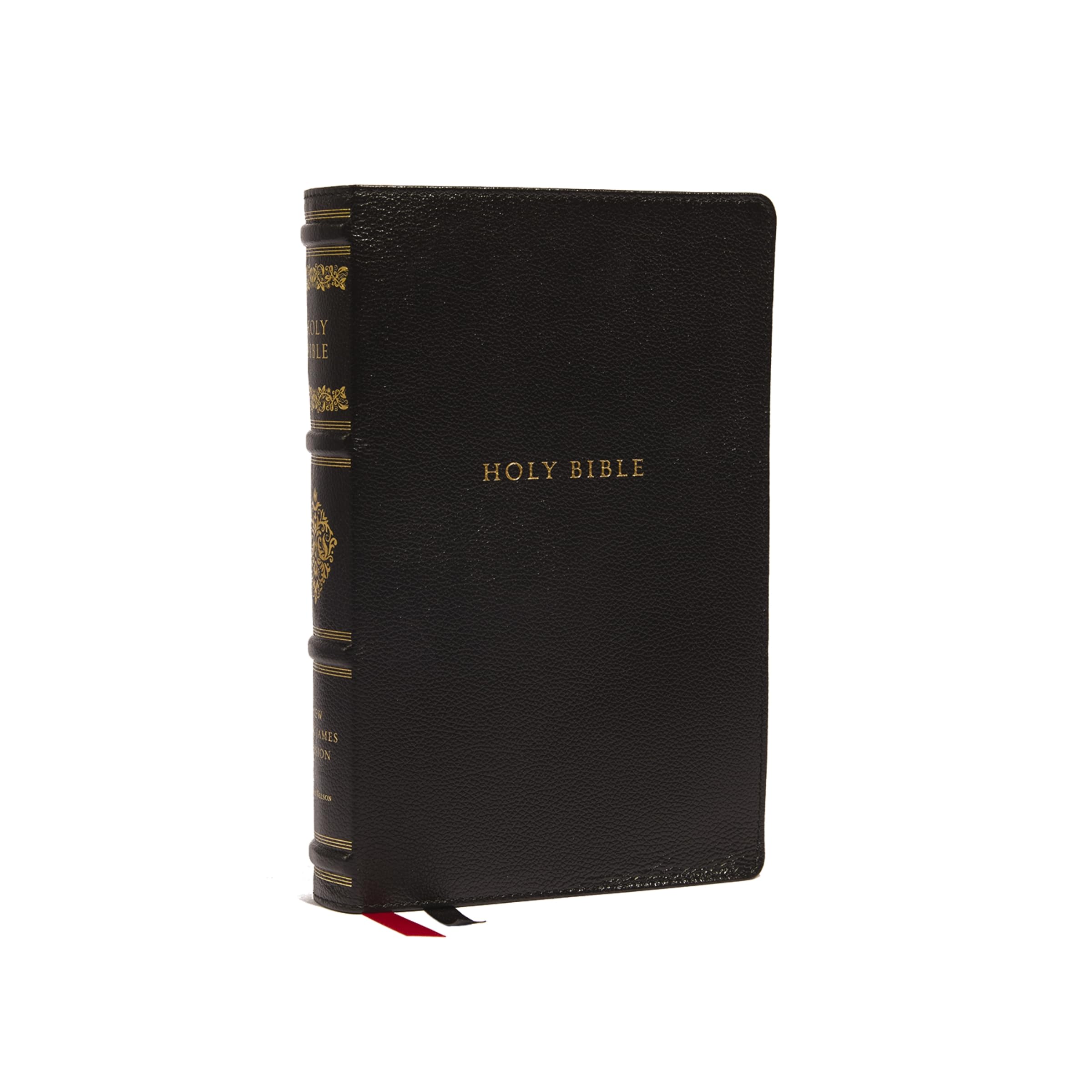 NKJV Personal Size Reference Bible, Sovereign Collection, Red Letter, Comfort...