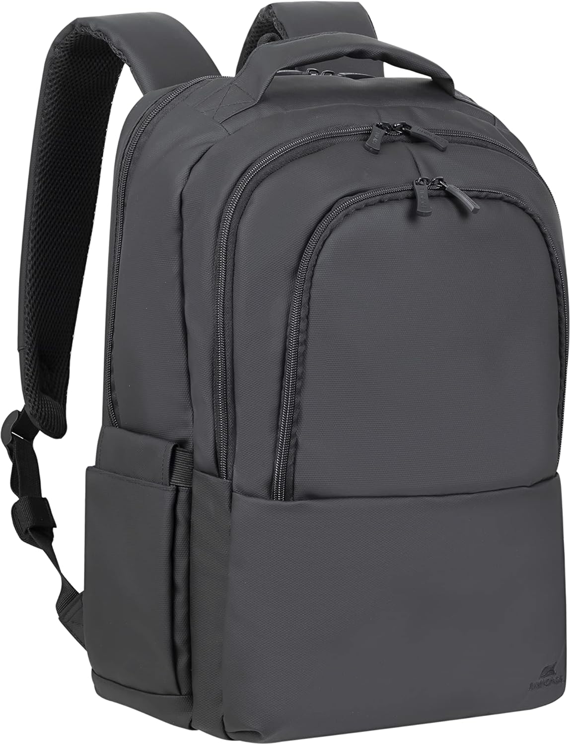 RIVACASE Unisex Black Eco Backpack Laptop Backpack, Black, 15,6", Eco