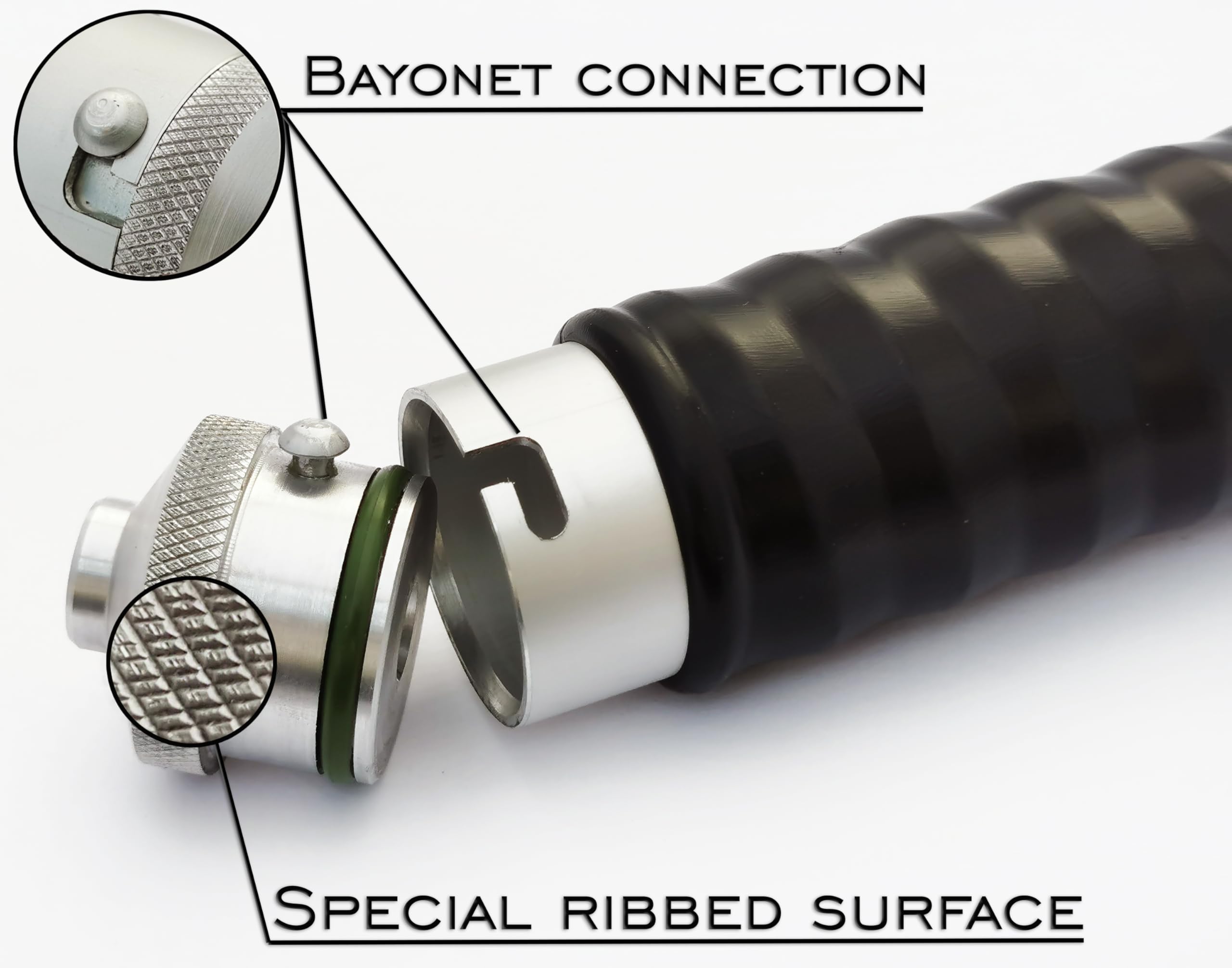 FishFor – Inyector De Aluinio De 8 Onzas, Plastisol, Señuelos Suaves