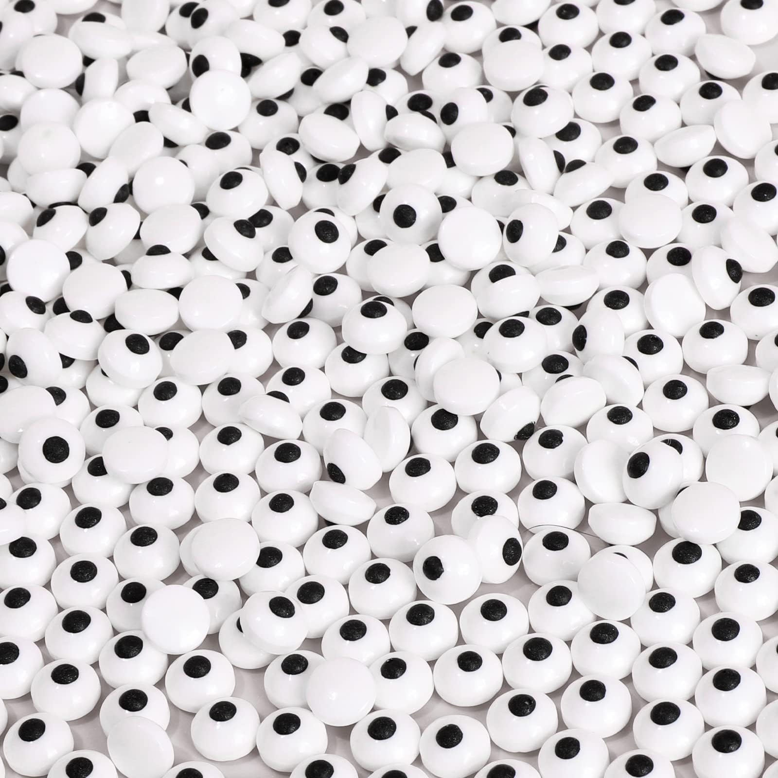 Candy Eyes for Decorating Edible Small Candy Eyes Eyeballs Halloween Sprinkles for Cake Cupcakes Toppers Cookies Baking Decoratings Christmas (7mm Eyes)