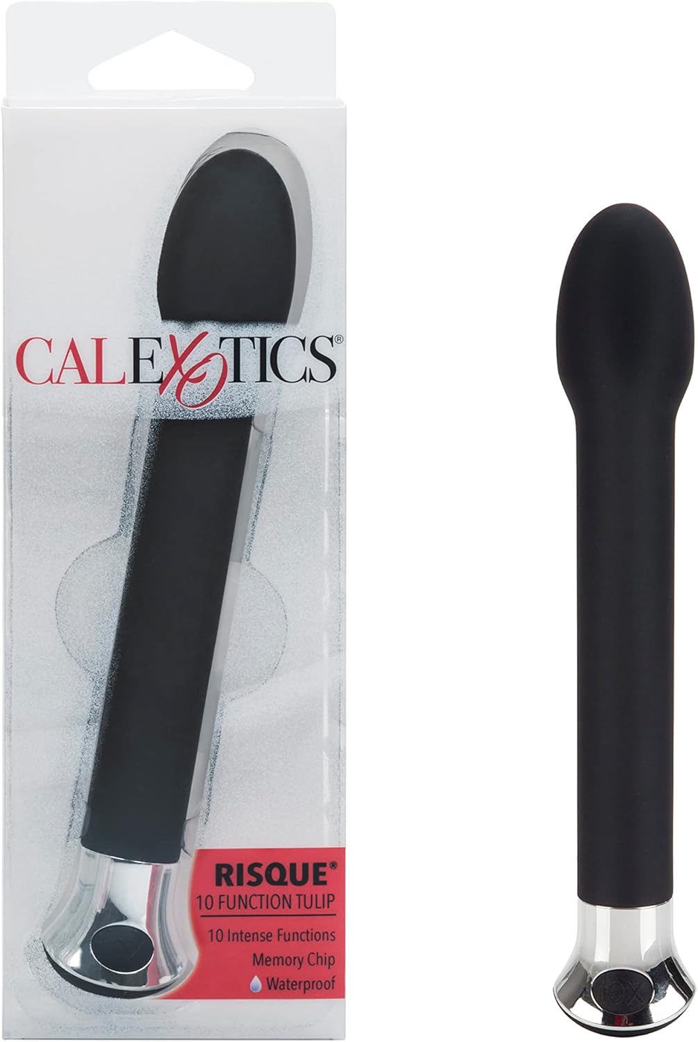 CalExotics Risque 10-Function Tulip Adult Sex Toy - Black
