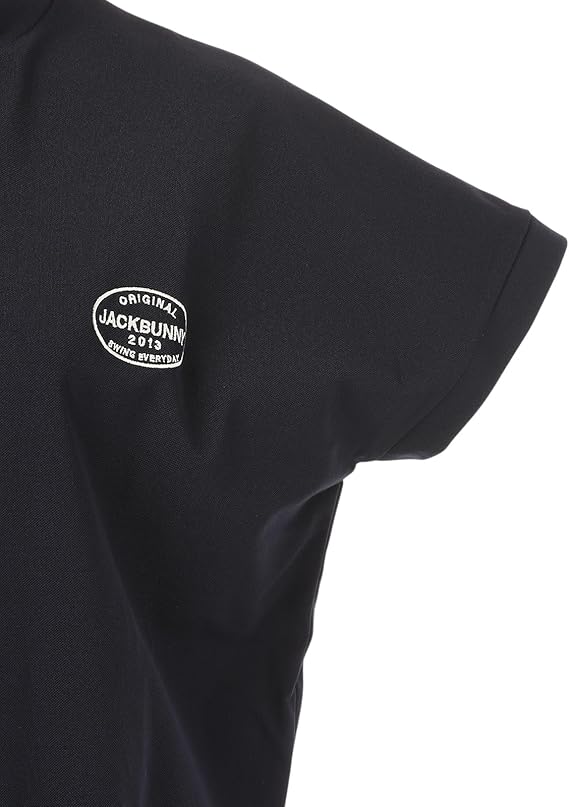 新品 ジャックバニー 半袖シャツ ラインロゴ ブラック XLサイズ（6） jbplse】半袖Tシャツ | Jack Bunny!!（ジャックバニー