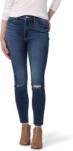 Wrangler Women's High Rise Unforgettable Skinny Jean, Marina, 10