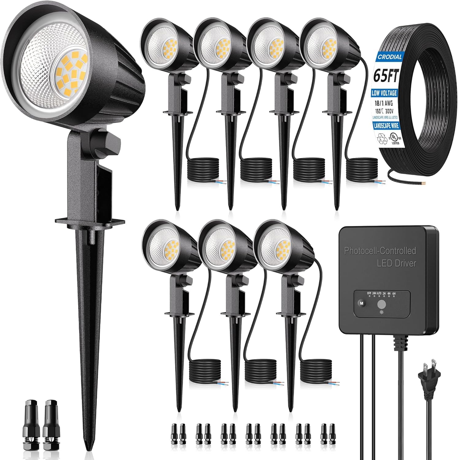 50% Off All-in-One Low Voltage Landscape Lighting Kit