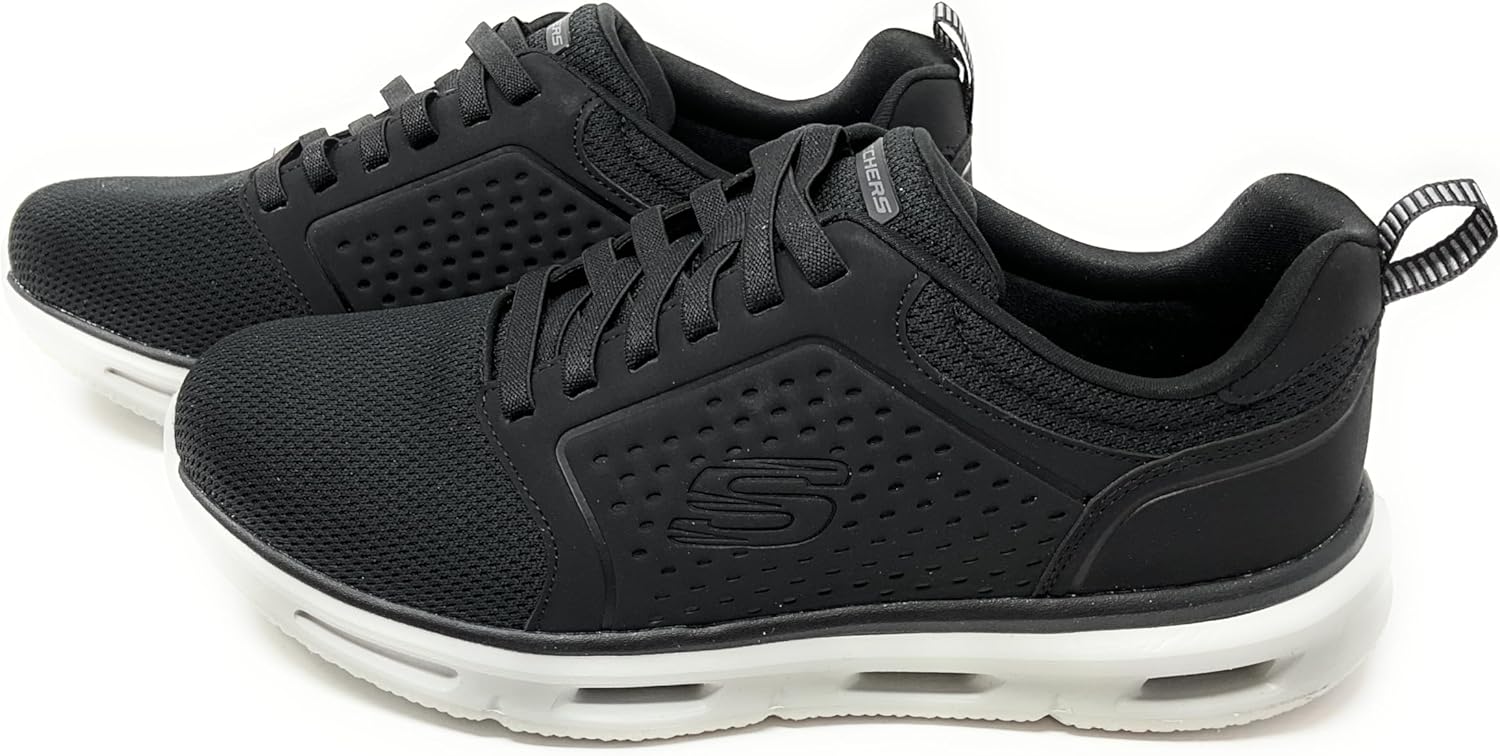 Skechers Glide-Lite Men's Shoes Classic Fit with Memory Foam (Black, US Footwear Size System, Adult, Men, Numeric, Medium, 13)