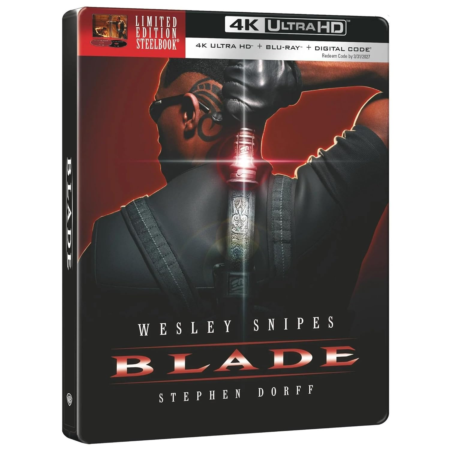 Blade (Walmart Exclusive) (Steelbook) (4K Ultra HD + Blu-ray + Digital Copy)