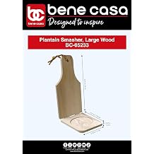 Bene Casa Wood Tostonera for Plantains, Large