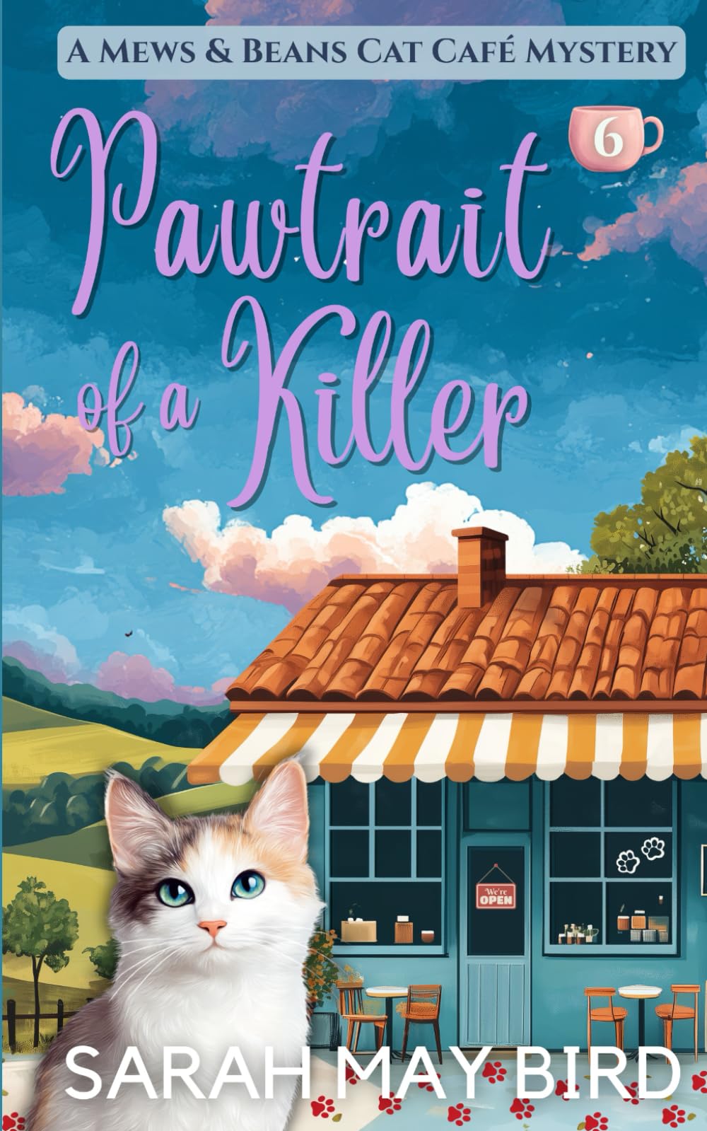 Pawtrait of a Killer: A Mews and Beans Cat Café Cozy Mystery
