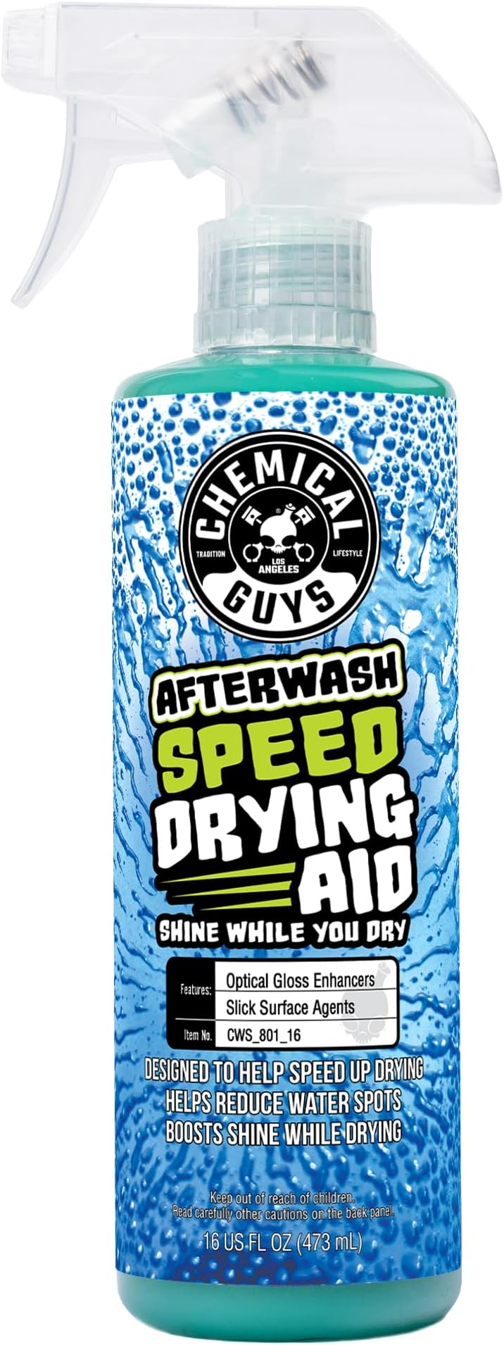 Chemical Guys After Wash Shine While You Dry Drying Agent With Hybrid Gloss Technology, 16 oz., CWS_801_16