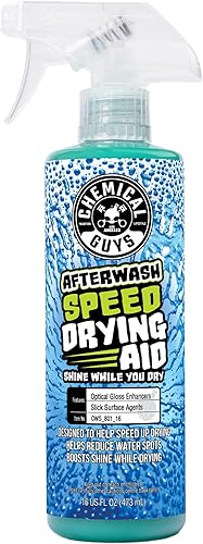 Agente secante con tecnología de brillo híbrido "After Wash Shine While You Dry", de Chemical Guys