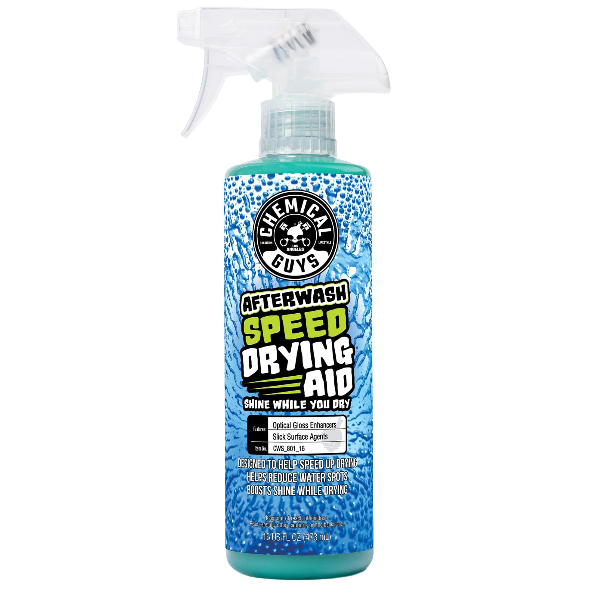 Chemical Guys CWS80116 After Wash Shine While You Dry Drying Agent with Hybrid Gloss Technology (473.2 ml)