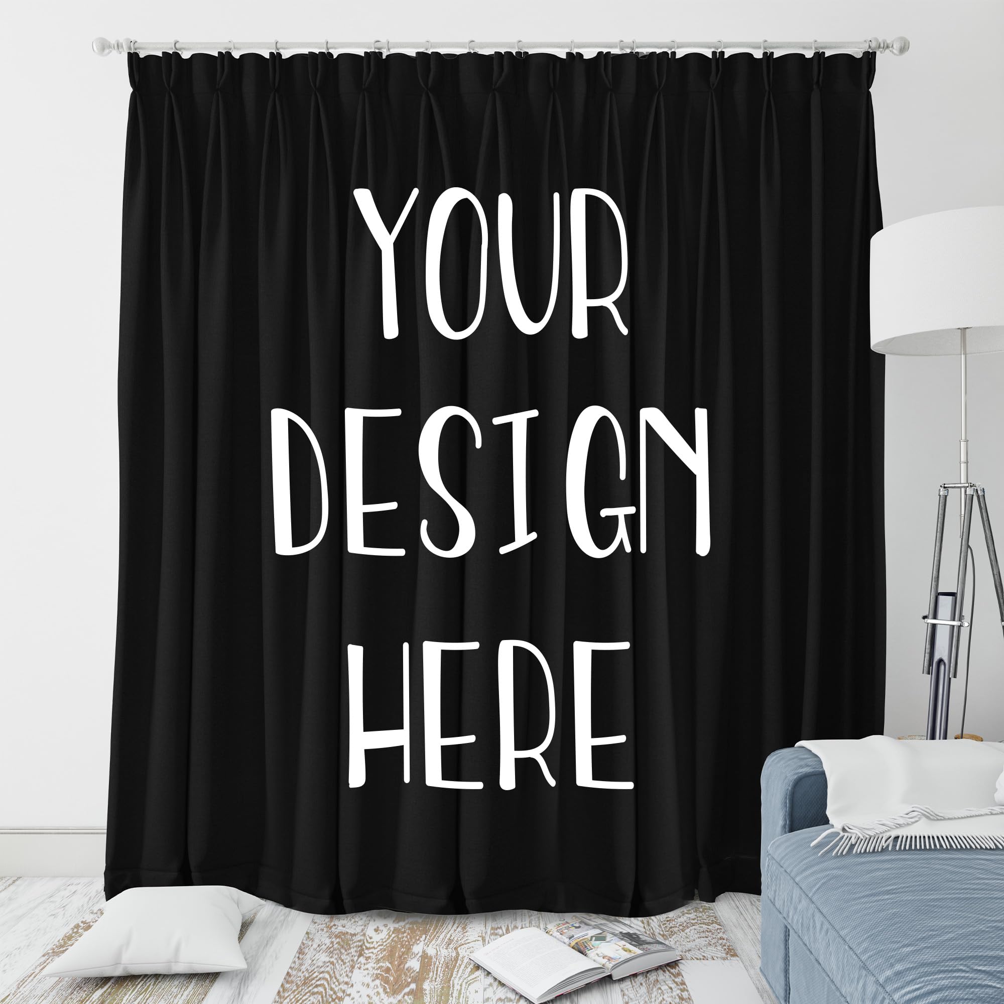 BLINGPAINTING Photo Custom Curtain