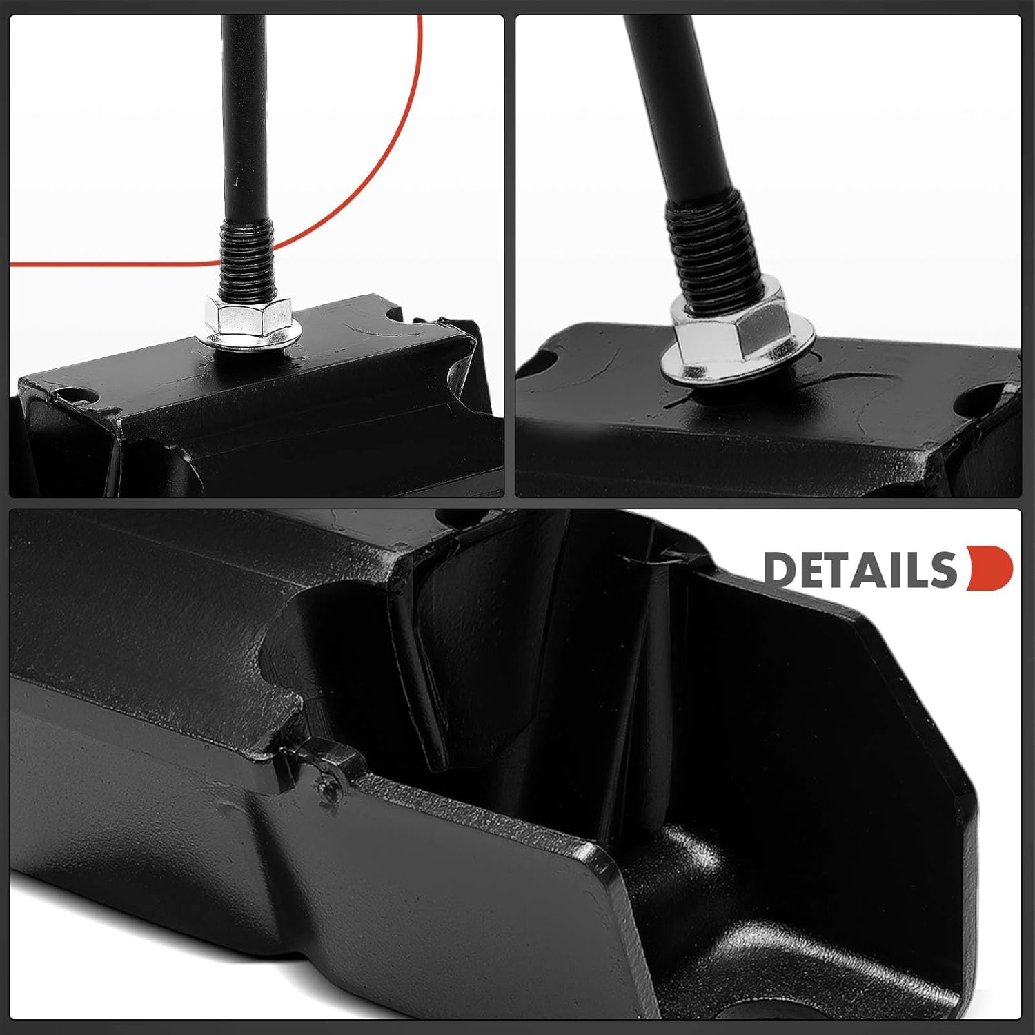 A-Premium Transmission Mount Compatible with Chevrolet Colorado 2015-2022 & GMC Canyon 2015-2022, 2.5L, Automatic Transmission