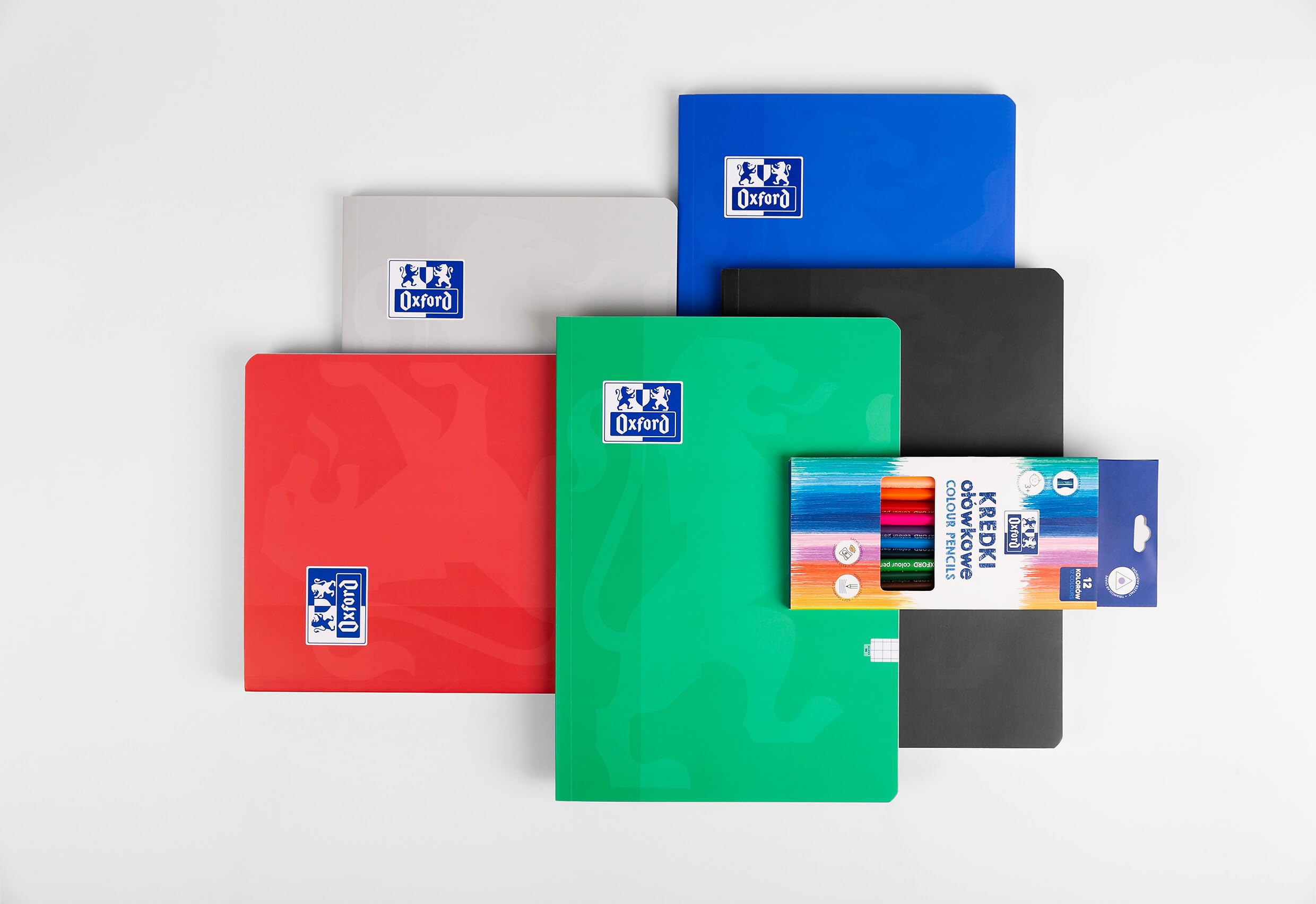 Oxford Libreta A4 Cuadriculada 36 Hojas Colores Surtido  10 Unidades 400075526 260059 M14 Big