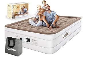 Englanders Ultra Comfort 18" Premium Queen Air Mattress with Built-in Pump
