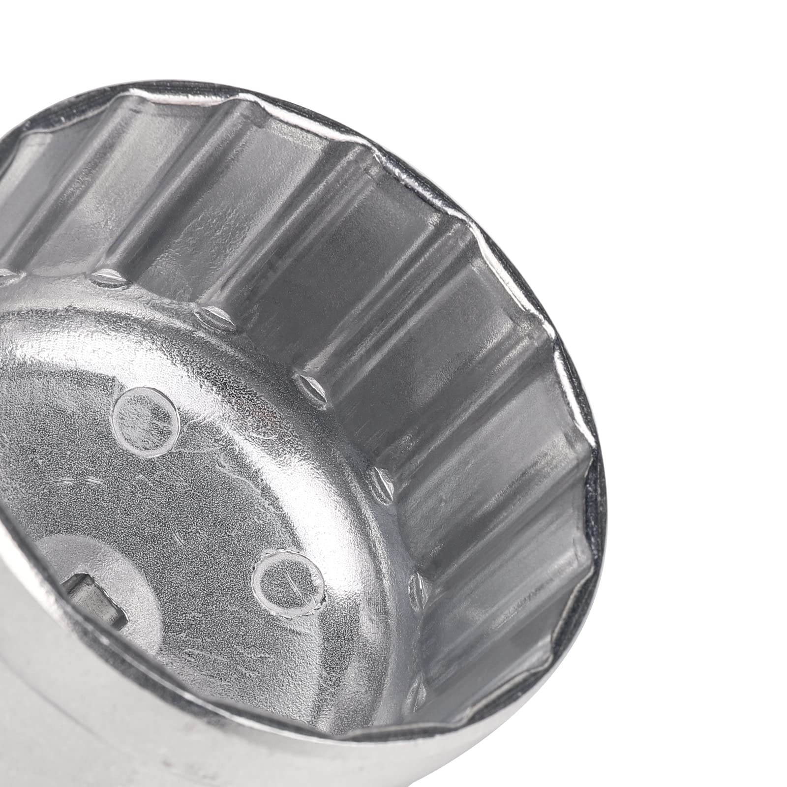 Chiave A Bussola Per Filtro Olio 86 Mm 16 Scanalature - Compatibile Con Volvo SL E BMW N54 N55 N52, Realizzata In Lega Di Alluminio - 8