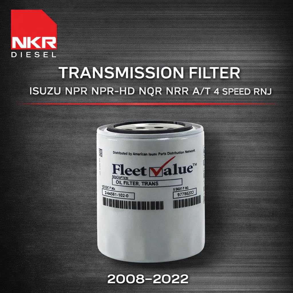Transmission Filter | A/T 4 Speed RNJ | for Isuzu NPR, NPR-HD, NQR, NRR | Transmission Oil Filter 8-97182-282-0