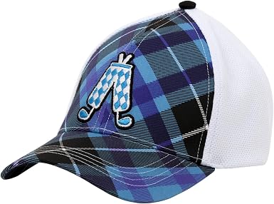 Blue Plaid Baseball Hats 