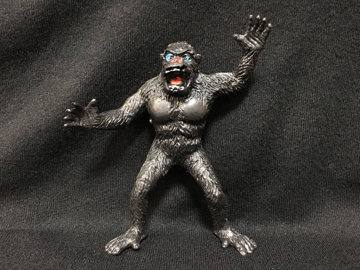 Amazon.co.jp: ゴリラ ラバー 人形 フィギュア モンスター 怪獣 キング 