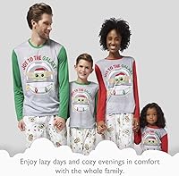 Vista 2 de STAR WARS 2-Piece Pajama Set, Matching Family Holiday Pajamas, Soft & Comfortable