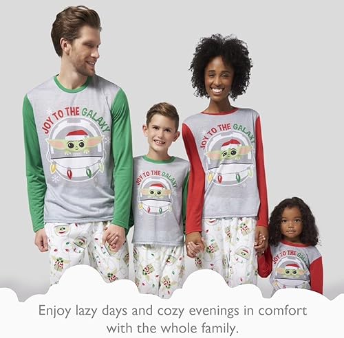 Miniatura 2 de STAR WARS 2-Piece Pajama Set, Matching Family Holiday Pajamas, Soft & Comfortable
