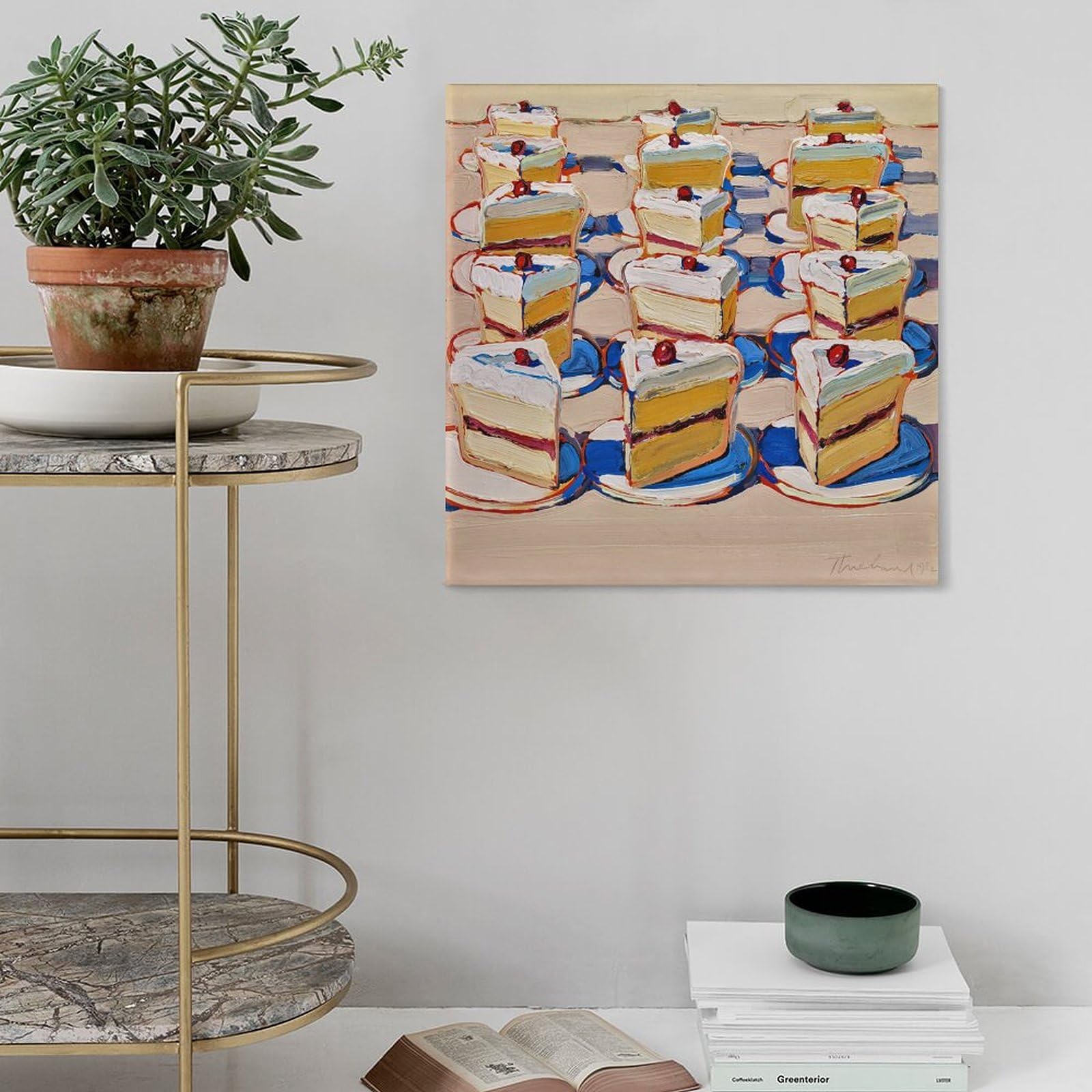Amazon.co.jp: Wayne Thiebaudウェイン・ティーボー絵画 アート