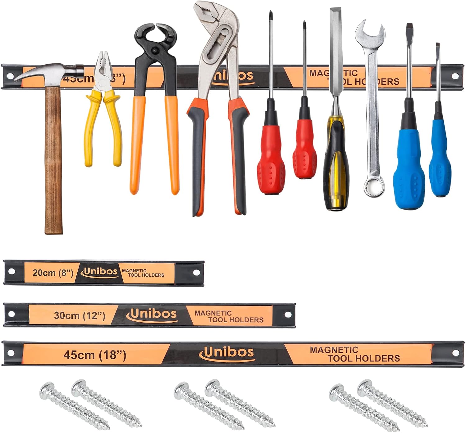 Unibos Heavy Duty Tool Holder Set Garage Tool Organizer