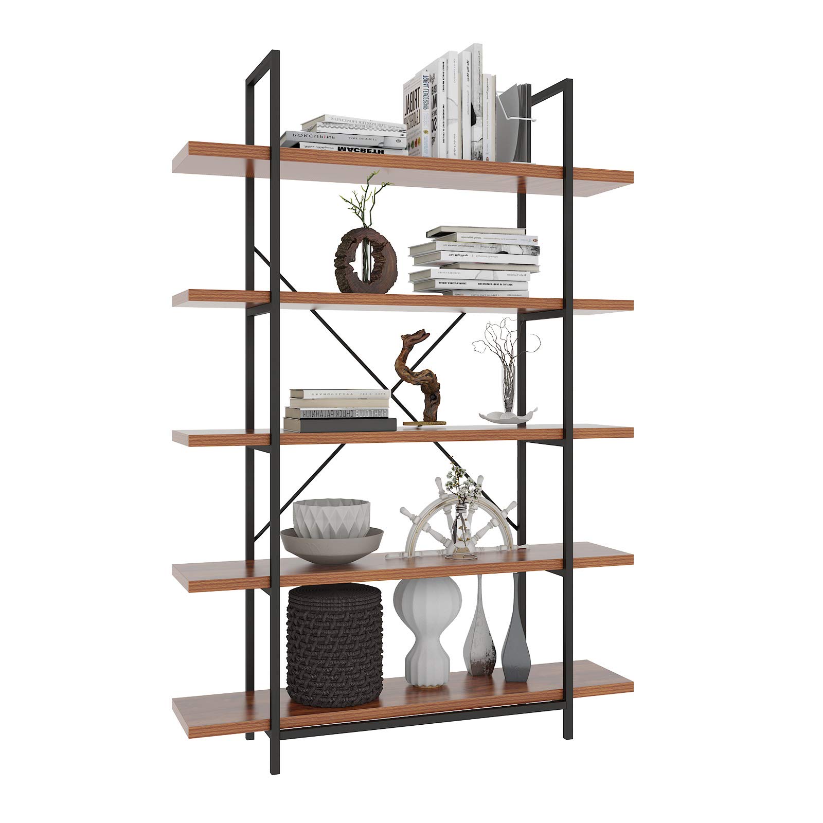 Vintage Industrial Shelves Decor For You