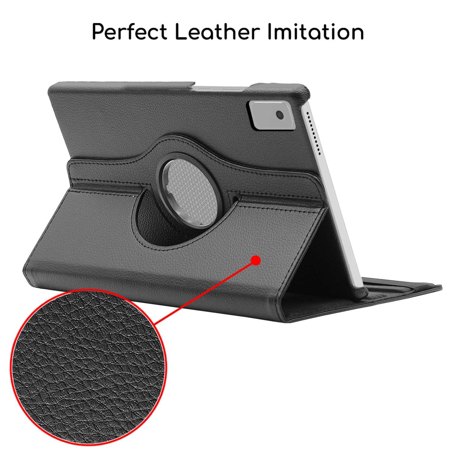 EbestStar Hülle Für Lenovo Tab M9 (2023) – Drehbares PU-Leder-Case Mit Ständer, 360° Rotierend, Blau