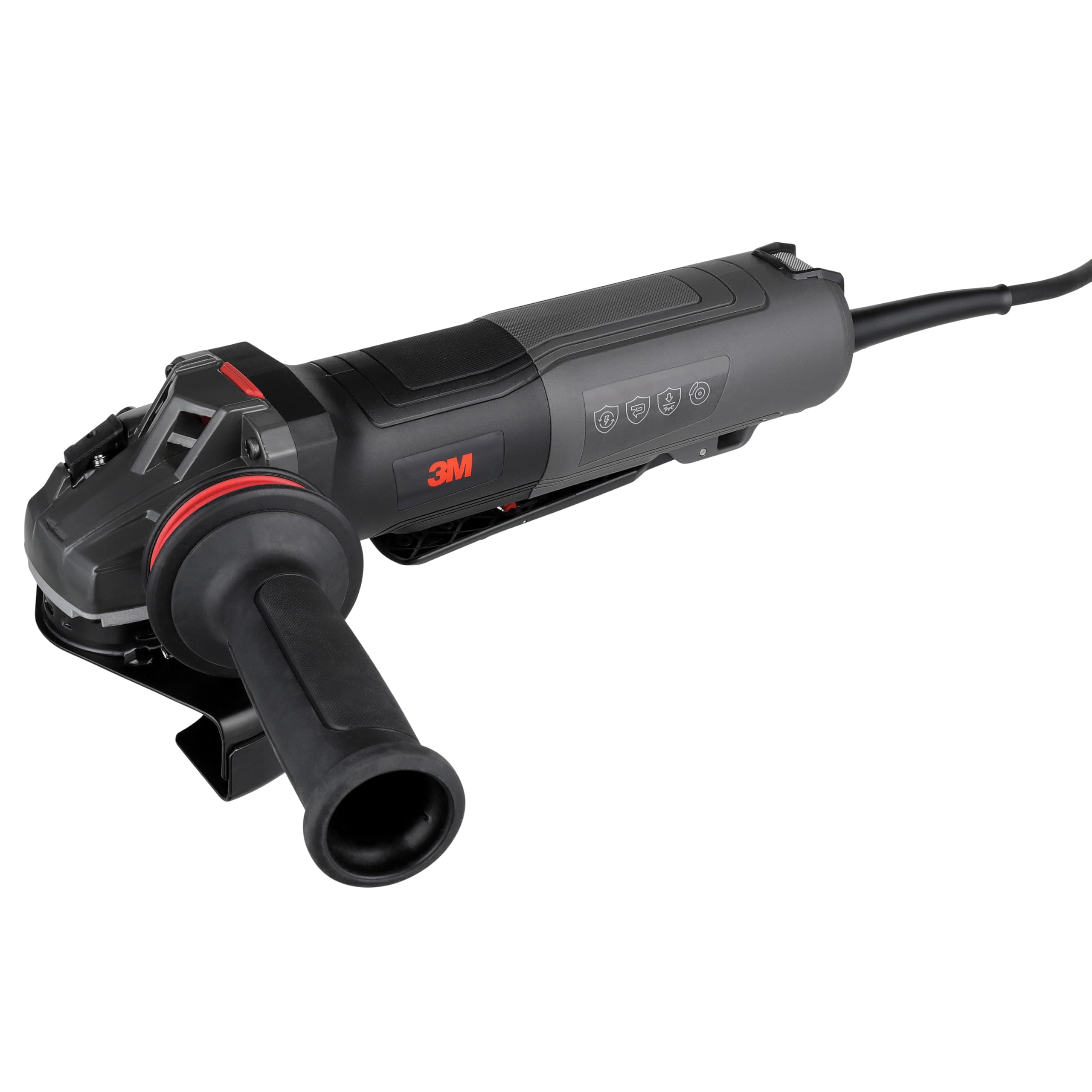 3M Electric Angle Grinder, 11129, 4.5-5 in Paddle Switch, 120V | VS, 13-Amp, for Cutting,…