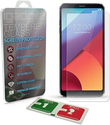 igadgitz Protector de Pantalla Vidrio Templado para LG G6 H870 (2017) Dureza 9H Resistente Anti Ara?azos igadgitz Protector de Pantalla Vidrio Templado para LG G6 H870 (2017) Dureza 9H Resistente Anti Ara?azos
