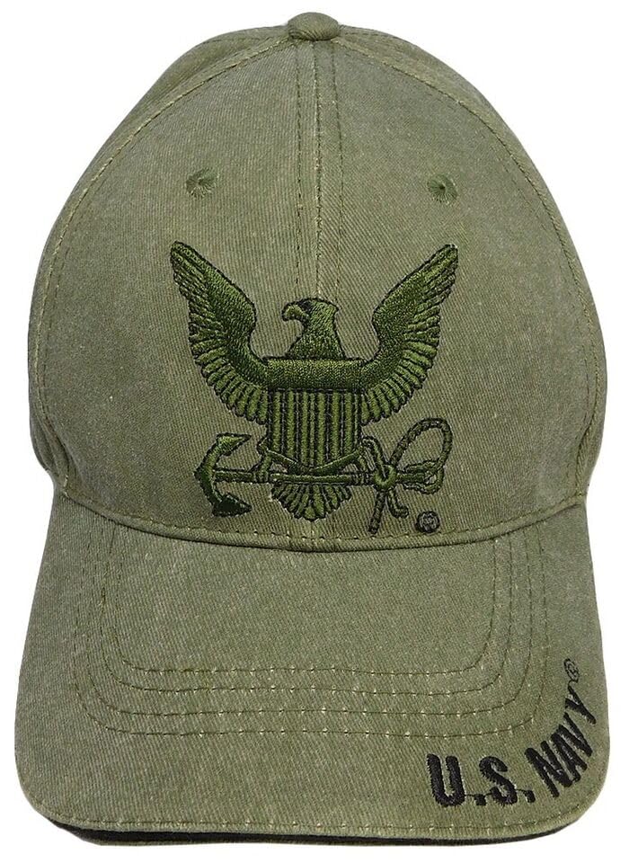 Gorra de beisbol US Navy ajustable con bordado 3D miniatura 2