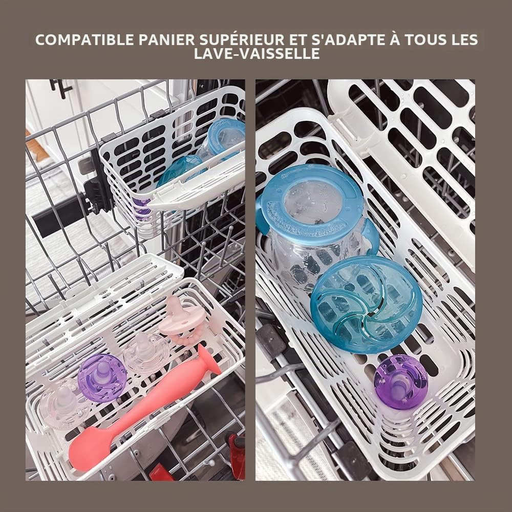 Prince Lionheart DishwasherBASKET 2-in-1 Combo - lot de 2 paniers pour lave-vaisselle