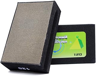 Diamond Hand Polishing Pads 120 Girt for Gran...,