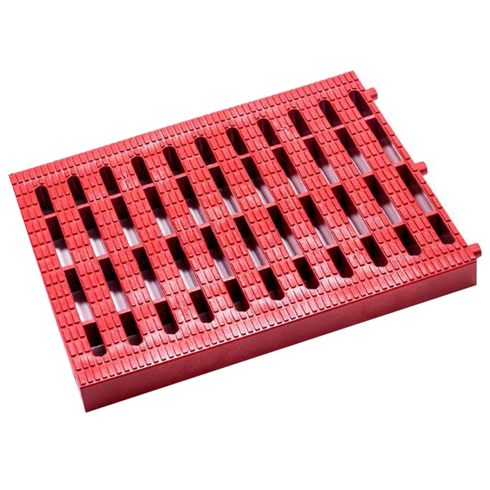 Grille de drainage anti-débris en plastique pour caniveau de jardin