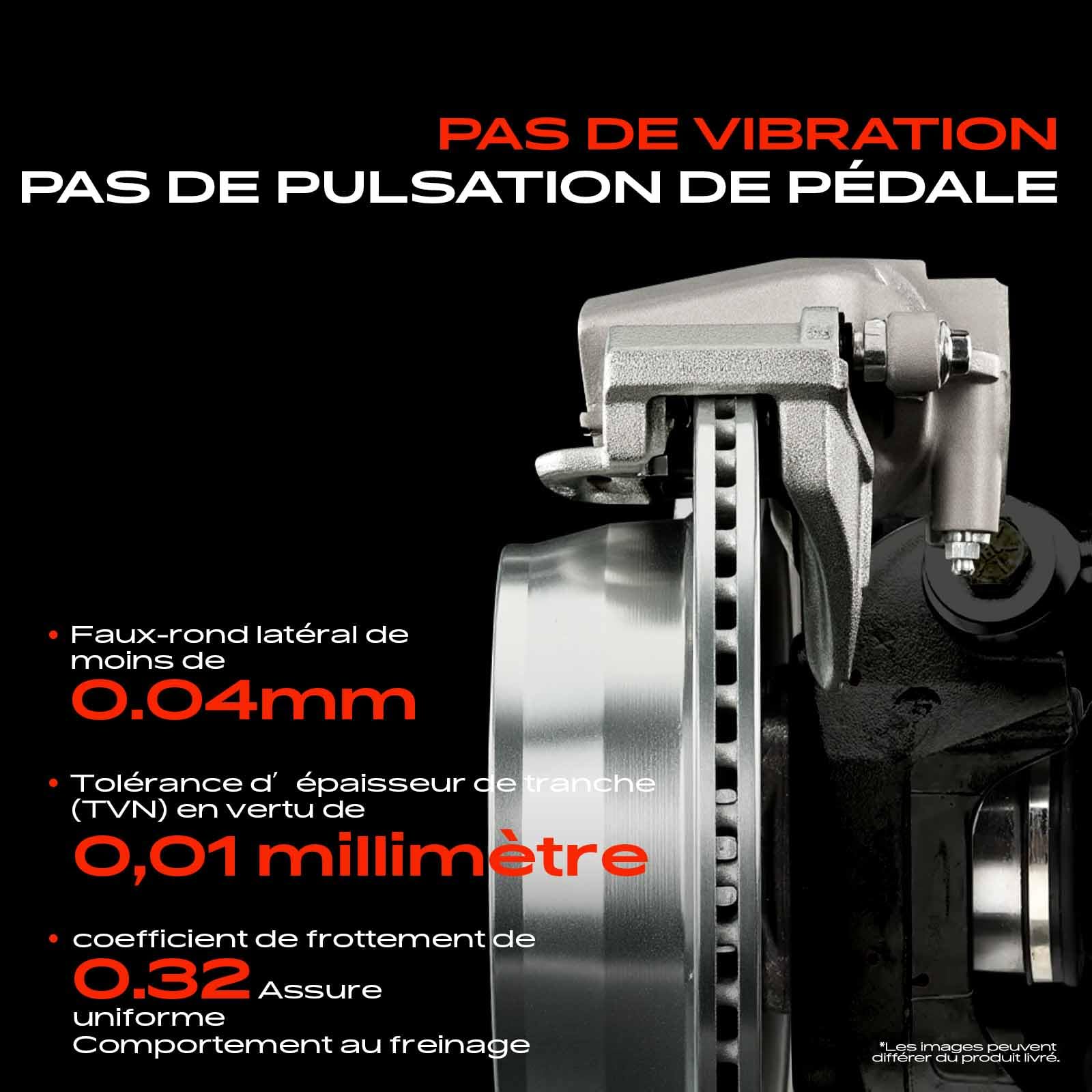 Frankberg 2 disques de frein avant ventilés, ⌀296 mm 4204211800