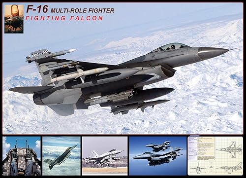 Miniatura 2 de Eurographics F-16Fighting Falcon Puzzle 1000-Piece