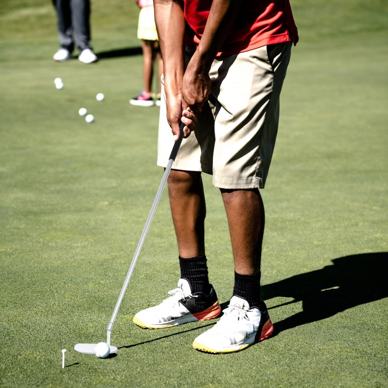 1set Detachable Section Golf Putter Compact Folding Practice for Indoor and Outdoor Use for Golf Training and Travel