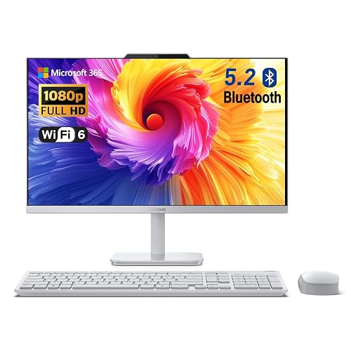 Lenovo A100 24 All-in-One Desktop Computer (Cloud Grey)