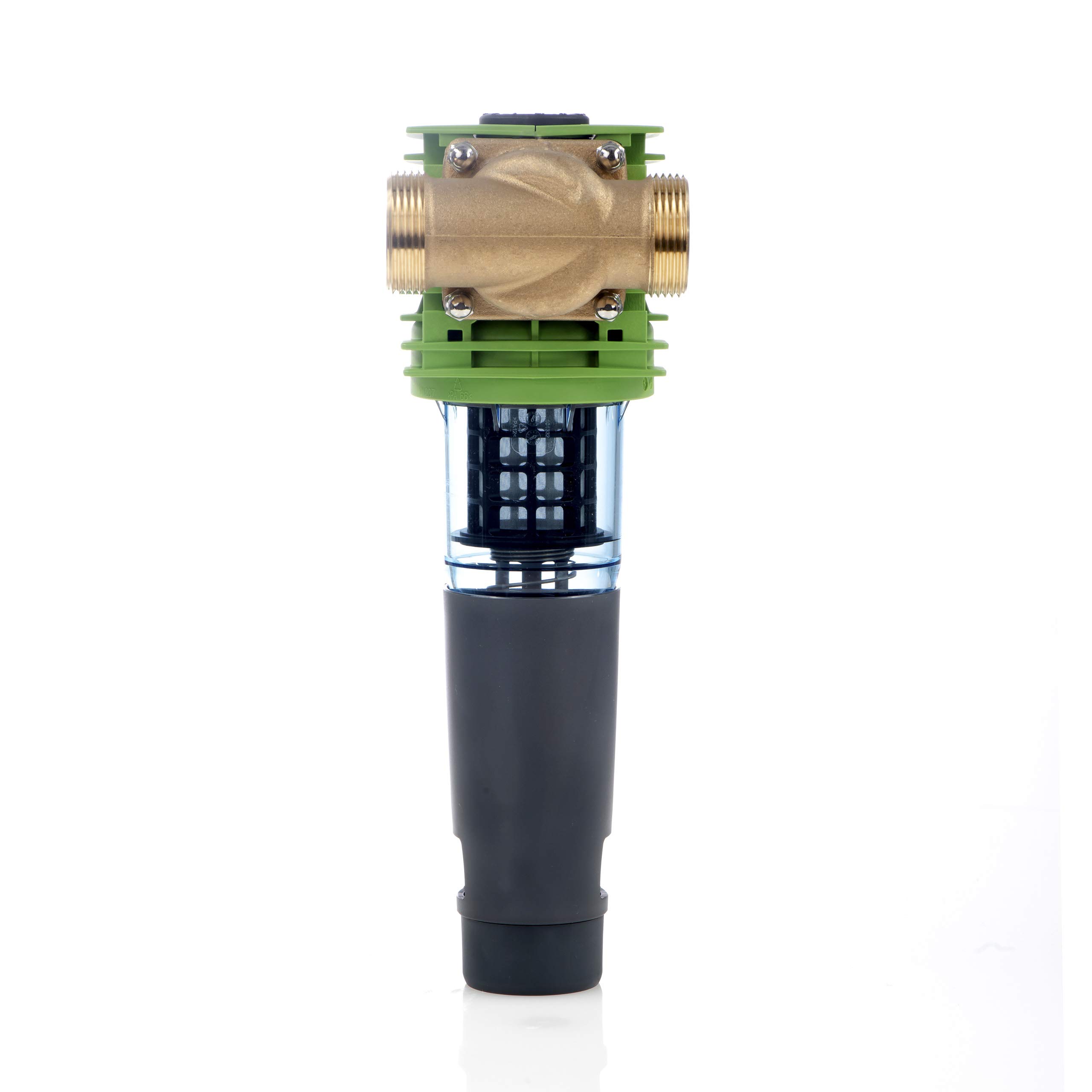 GRÜNBECK - Rückspülfilter BOXER RDX DN 32 | Robuster 1¼ Zoll Rückspülfilter mit strömungsoptimierter Bauweise inklusive Druckminderer | Inkl. App-Integration für eine einfache Wartung