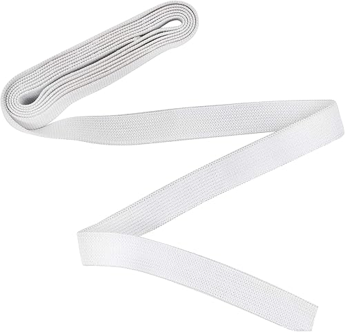 Miniatura 3 de SINGER 76012 Tejido elástico de poliéster, 12 pulgada x 1-12 yardas, blanco